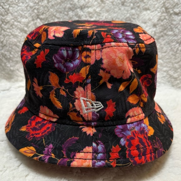 New Era Bucket Hat Size Small/ Medium Floral Canvas - Picture 1 of 7